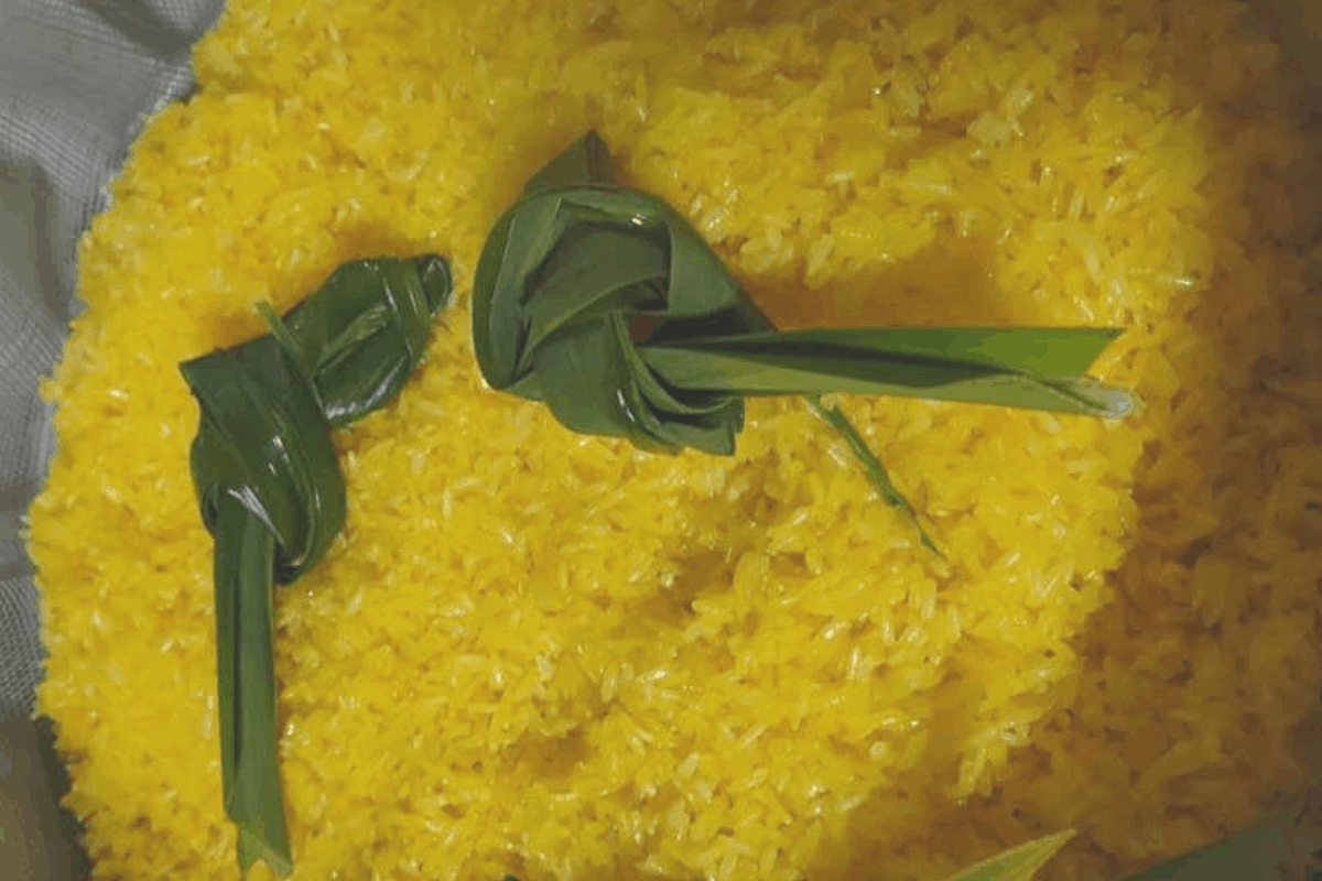 3 Resepi Pulut Kuning Kukus