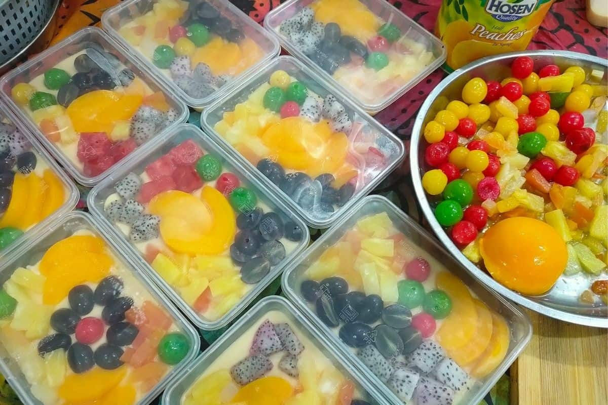 4 Resepi Puding Buah