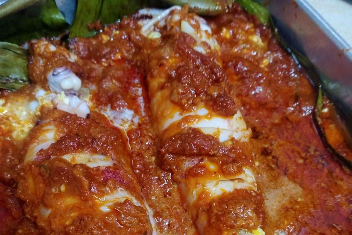 4 Resepi Sotong Sumbat