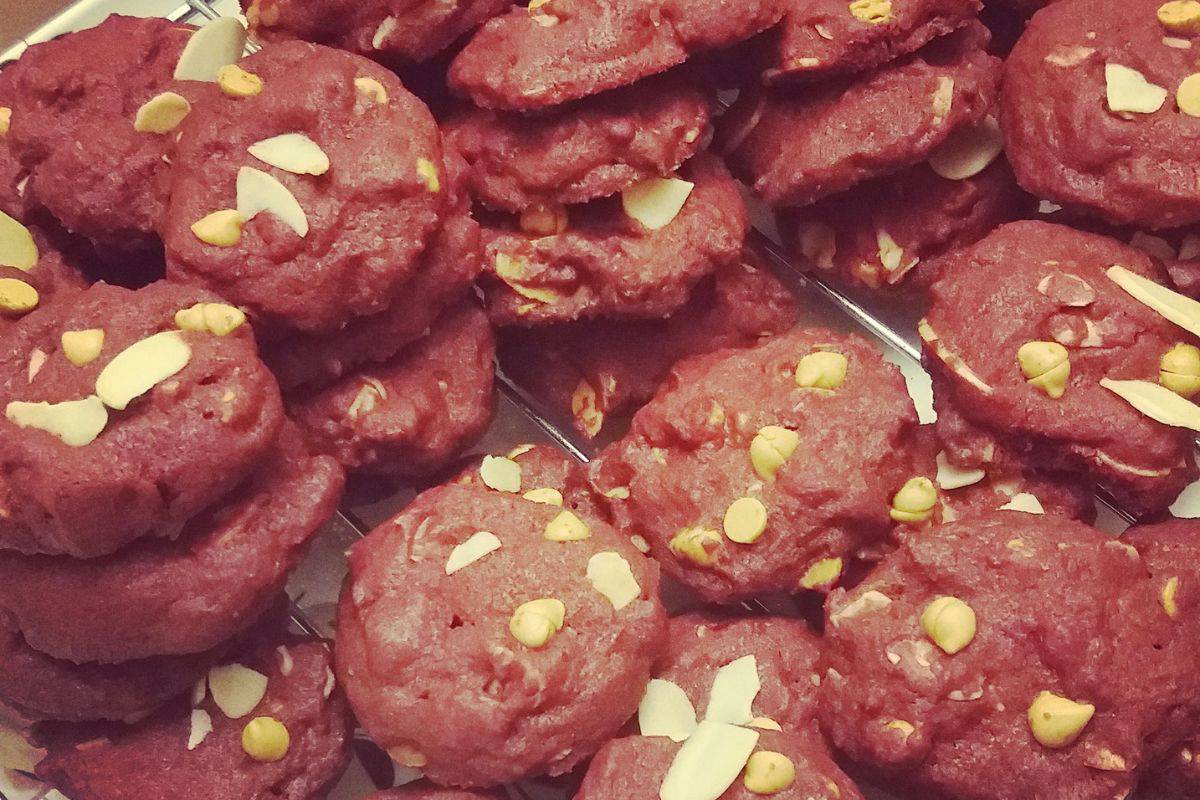 4 Resepi Biskut Red Velvet