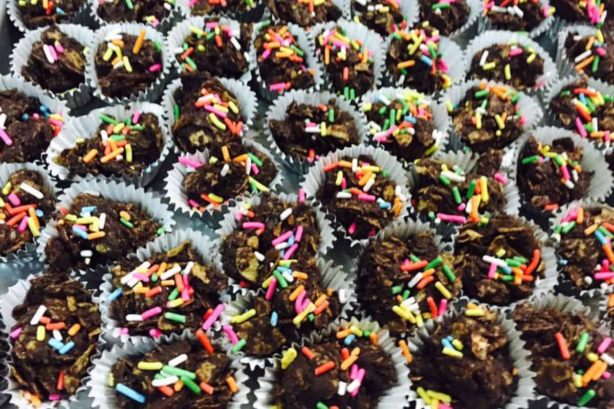 4 Resepi Cornflakes Coklat