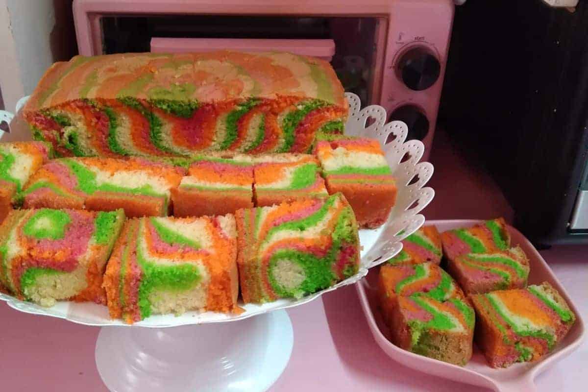 4 Resepi Kek Pelangi