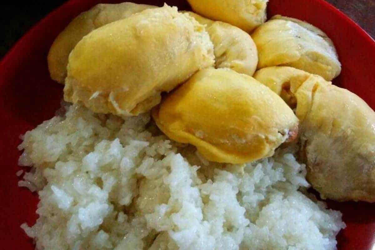 4 Resepi Pulut Durian